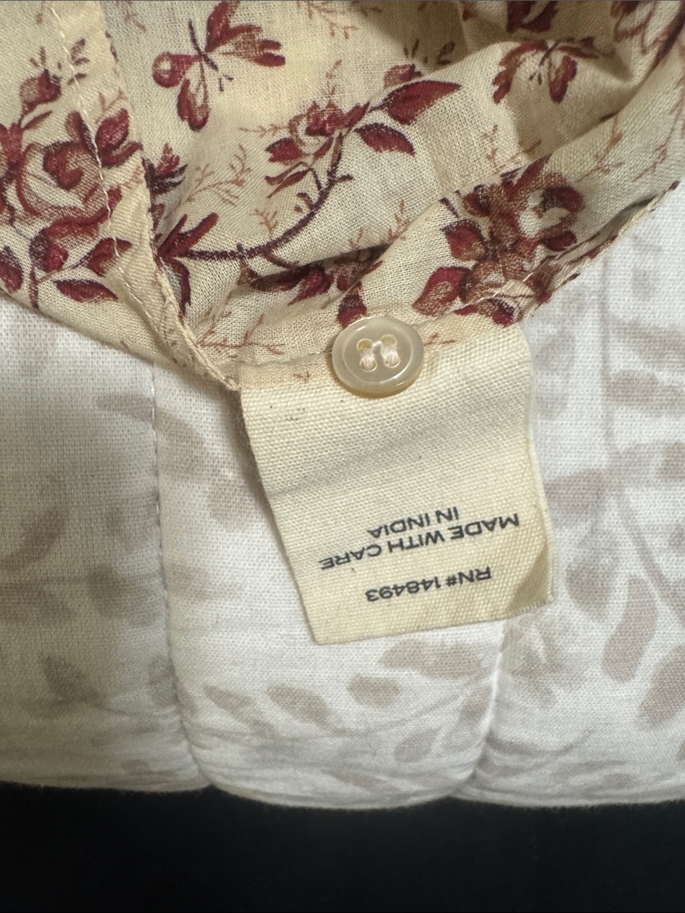 Doen Hickory Floral Ruffle Blouse - Picture 8 of 8